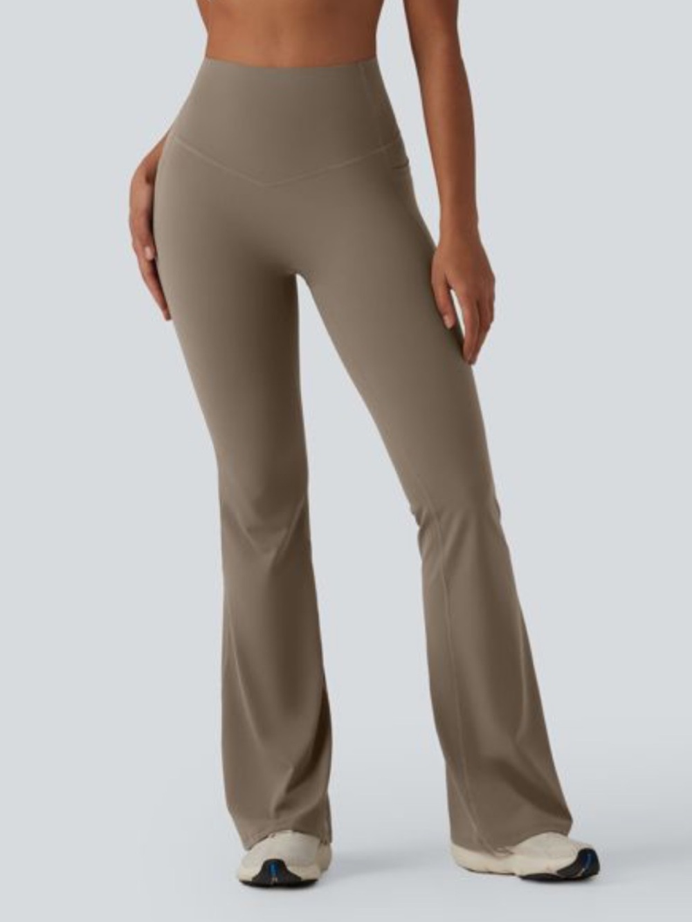 Halara UltraSculpt High Waisted Tummy Control Shaping Yoga Flare Leggings